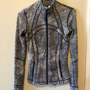 Lulu lemon Define jacket in grey and black